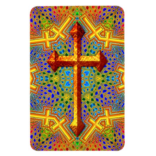 Magnet Flexible Aimant flexible Croix décorative (Vertical)