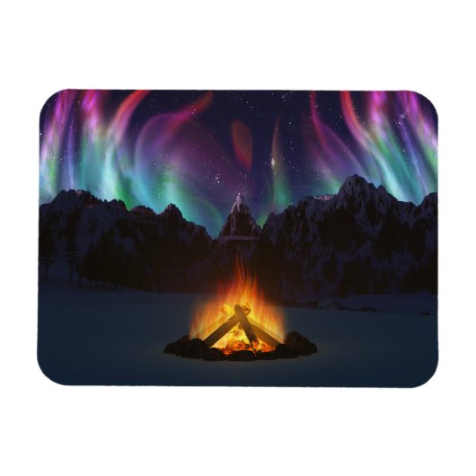 Magnet Flexible Aimant flexible Cwm Aurora (Horizontal)