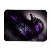 Magnet Flexible Aimant flexible Dark Bloom Raven (Horizontal)