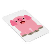 Magnet Flexible Aimant flexible de cochon de dessin mignon (Côté Droit)