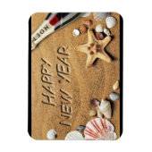 Magnet Flexible Aimant flexible de la plage du Nouvel An (Vertical)