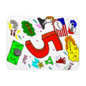 Magnet Flexible Aimant flexible de quatre à cinq (Horizontal)