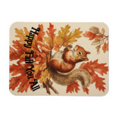 Magnet Flexible Aimant flexible écureuil vintage (Horizontal)