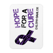 Magnet Flexible Aimant flexible EDS Purple Zebra Ribbon (Vertical)