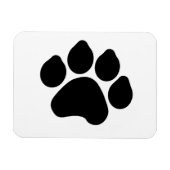 Magnet Flexible Aimant flexible Empreinte de patte (Horizontal)