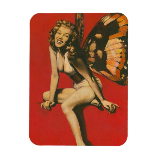 Magnet Flexible Aimant flexible Fairy vintage (Vertical)