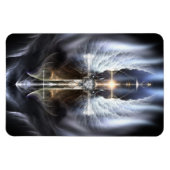 Magnet Flexible Aimant flexible Fractal Angel céleste (Horizontal)