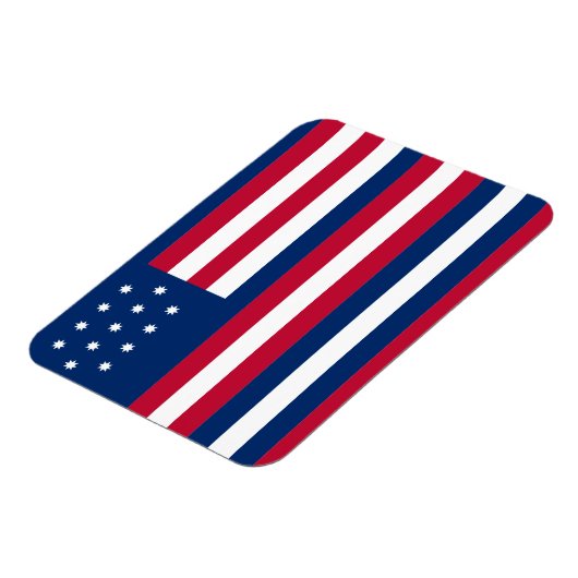 Magnet Flexible Aimant flexible Franklin Flag (Côté Gauche)