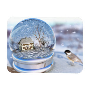 Magnet Flexible Aimant flexible Globe de neige