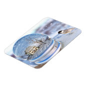 Magnet Flexible Aimant flexible Globe de neige (Côté Gauche)