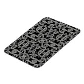 Magnet Flexible Aimant flexible GOTHIC 3x4 (Côté Gauche)