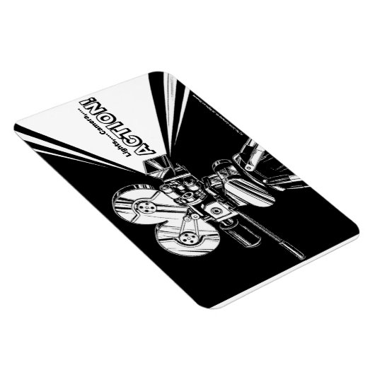 Magnet Flexible Aimant flexible graphique de caméra (Côté Droit)