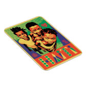 Magnet Flexible Aimant flexible Haïti (Côté Droit)