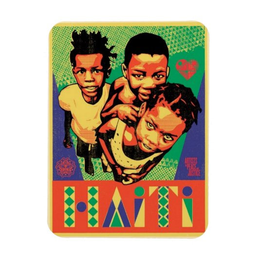 Magnet Flexible Aimant flexible Haïti (Vertical)