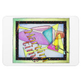 MAGNET FLEXIBLE AIMANT FLEXIBLE - HEURE MARTINI (Horizontal)