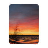 Magnet Flexible Aimant flexible Ice Lake Sunset (Vertical)