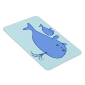 Magnet Flexible Aimant flexible Kawaii Baby Whale et Mama Whale (Côté Droit)