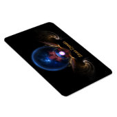 Magnet Flexible Aimant flexible Krono Dynamic Fractal Art (Côté Droit)