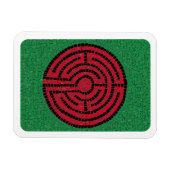 Magnet Flexible Aimant flexible LABYRINTH IX 3x4 (Horizontal)
