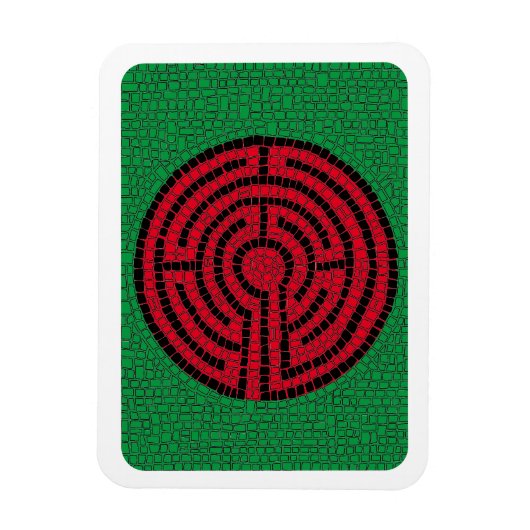 Magnet Flexible Aimant flexible LABYRINTH IX 3x4 (Vertical)