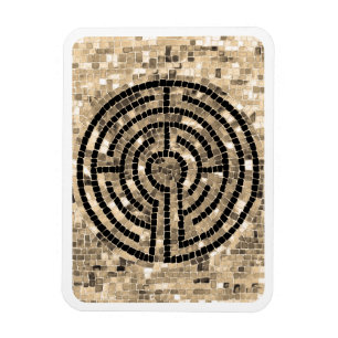 Magnet Flexible Aimant flexible LABYRINTH V 3x4 - Blanc