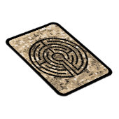 Magnet Flexible Aimant flexible LABYRINTH V 3x4 - Noir (Côté Droit)