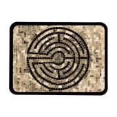 Magnet Flexible Aimant flexible LABYRINTH V 3x4 - Noir (Horizontal)