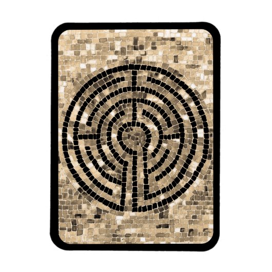 Magnet Flexible Aimant flexible LABYRINTH V 3x4 - Noir (Vertical)