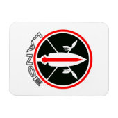 Magnet Flexible Aimant flexible Lance avec rocker LANCE (Horizontal)