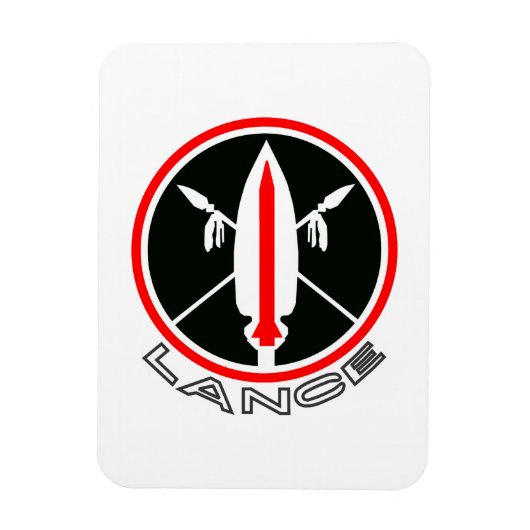 Magnet Flexible Aimant flexible Lance avec rocker LANCE (Vertical)