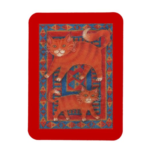 Magnet Flexible Aimant flexible Mat Cats (Vertical)