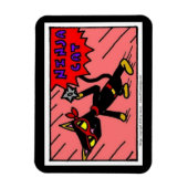 Magnet Flexible Aimant flexible Mel NINJA CAT (Vertical)