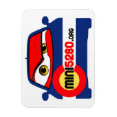 Magnet Flexible Aimant flexible MINI5280 Yeux (Vertical)