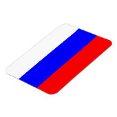 Magnet Flexible Aimant flexible patriotique avec drapeau de Russie (Côté Gauche)