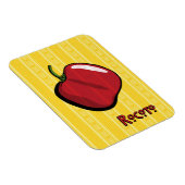 Magnet Flexible Aimant flexible piment rocoto (Côté Droit)