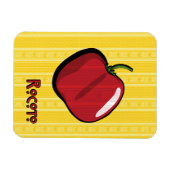 Magnet Flexible Aimant flexible piment rocoto (Horizontal)