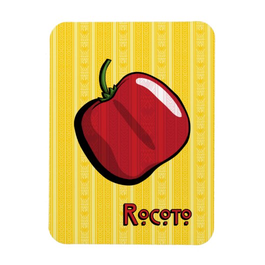 Magnet Flexible Aimant flexible piment rocoto (Vertical)