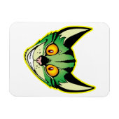 Magnet Flexible Aimant flexible pour chat de dessin fluorescent (Horizontal)