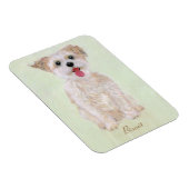 Magnet Flexible Aimant flexible pour chien Morkie (Côté Droit)