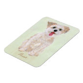 Magnet Flexible Aimant flexible pour chien Morkie (Côté Gauche)