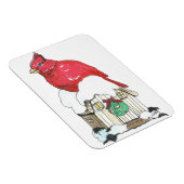 Magnet Flexible Aimant flexible pour les oiseaux cardinaux de Noël (Côté Droit)