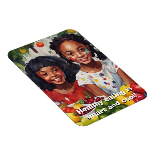 Magnet Flexible Aimant flexible pour manger sainement (Côté Droit)