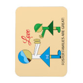 Magnet Flexible Aimant flexible pour soins de nourriture (Vertical)