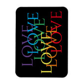 Magnet Flexible Aimant flexible RAINBOW LOVE II 3x4 (Vertical)