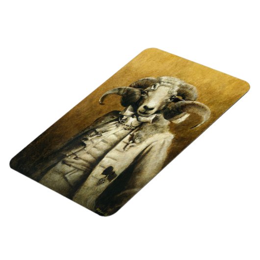 Magnet Flexible Aimant flexible Rococo Ram (Côté Gauche)