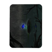 Magnet Flexible Aimant flexible Rose bleu (Vertical)