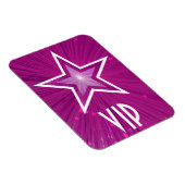 Magnet Flexible Aimant flexible rose Star 'VIP' (Côté Droit)