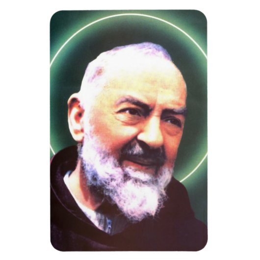 Magnet Flexible Aimant flexible Saint Padre Pio (Vertical)