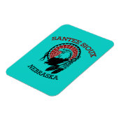 Magnet Flexible Aimant flexible Santee Sioux (Côté Gauche)