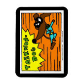 Magnet Flexible Aimant flexible TAEKWON-DOG (Vertical)